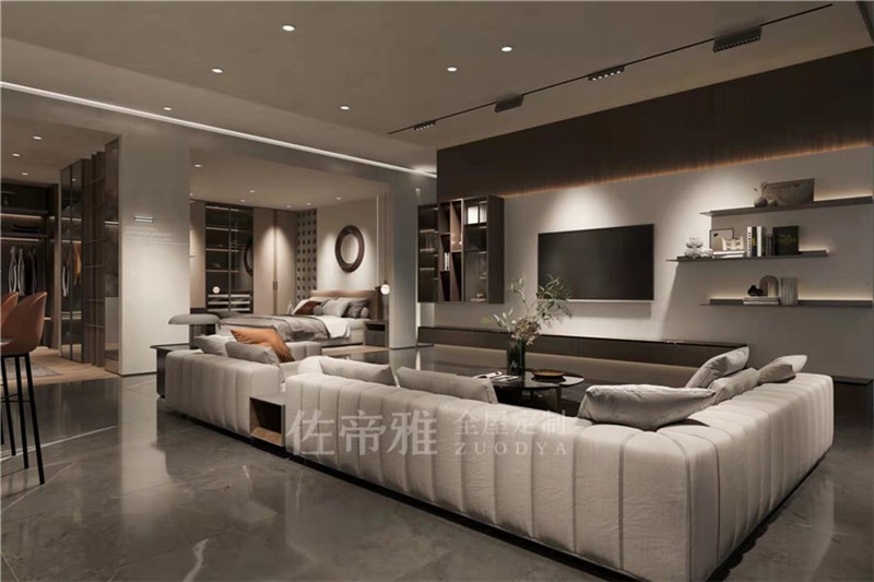 佐帝雅全屋定制：學會這幾招，小戶型客廳也能出彩